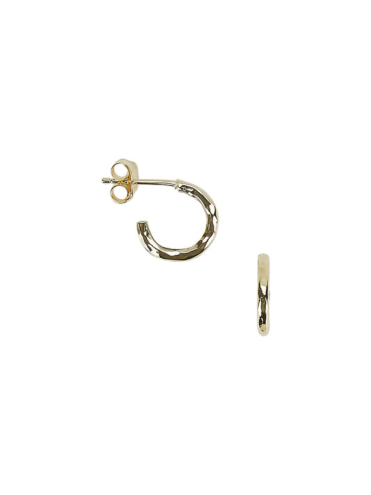 Perfectly Imperfect Hoop Earrings in 14ct Gold Vermeil