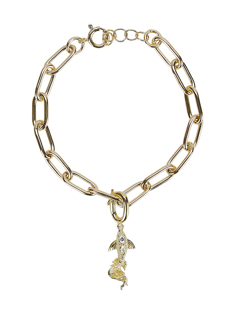 Gold Charm Bracelet 